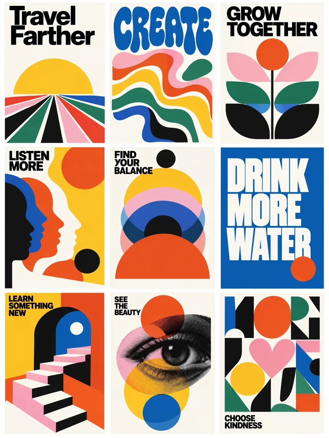 Exemplo oficial de posters (mid-century). Página Images 2.5.