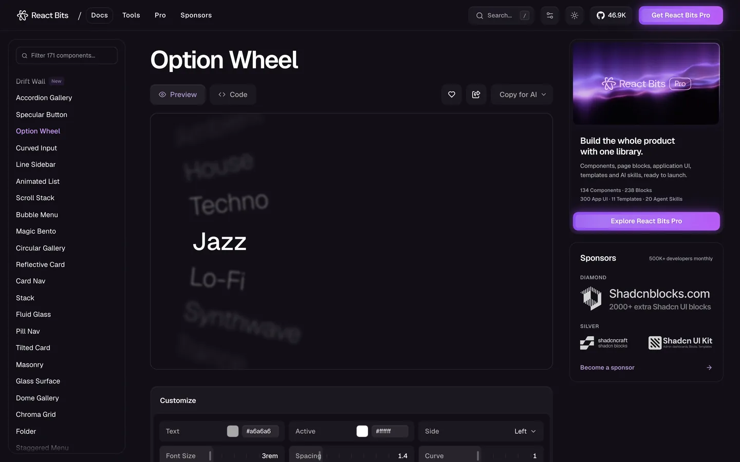 Option Wheel: Jazz no centro, o resto em curva