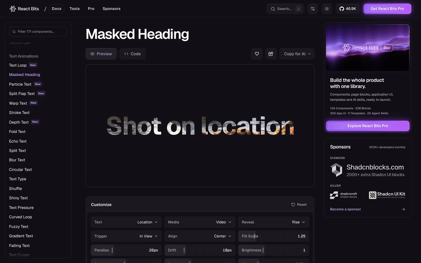 Masked Heading: Shot on location, o vídeo passando por dentro da letra