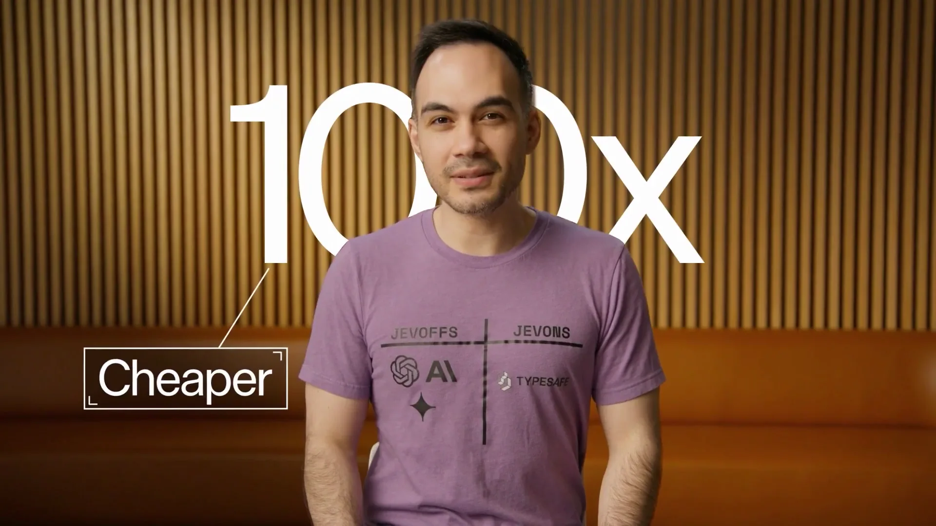 "100x Cheaper" no vídeo de lançamento. Fonte: vídeo no X, 15/09/2026